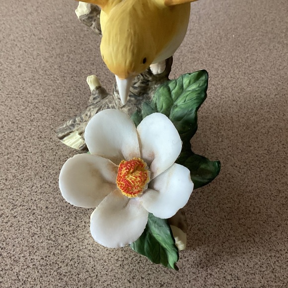 Vintage Porcelain Yellow Bird on a Branch - Brinn's PGH PA - Picture 7 of 9